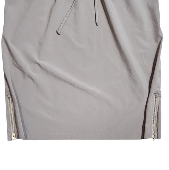 Albion Fit Going Places Midi Dress Tan Size Medium - Picture 12 of 12